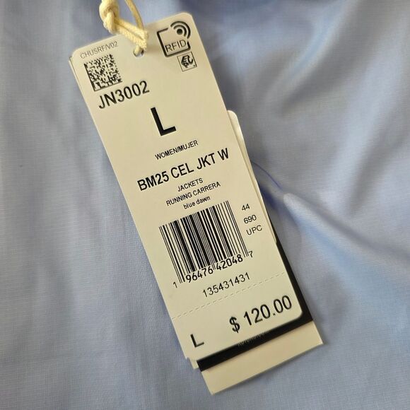 Adidas Boston Marathon 2025 Celebration Jacket Womem's Large Running Top JN3002 - Picture 12 of 13